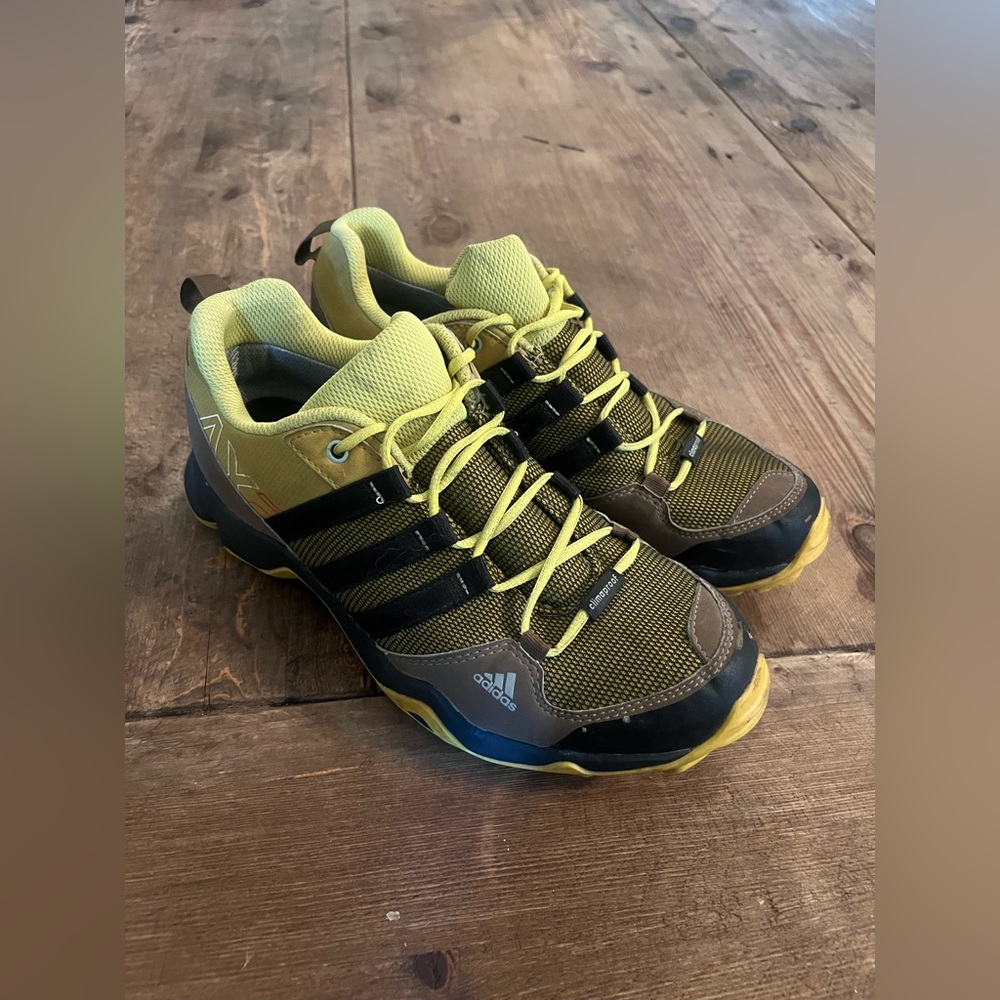 ADIDAS AX2 B22855 Raw Ochre Yellow Trail Hiking Outdoor Shoes Size 6.5